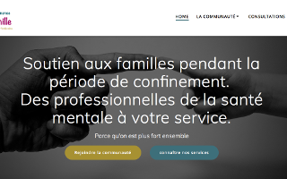 Soutien et consultation psychologiques aux familles